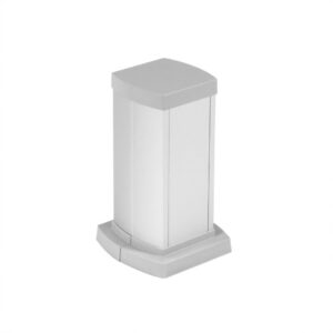 LEGRAND 653121 Универсальная мини-колонна алюминиевая с крышкой из алюминия 2 секции, высота 0,3 метра, цвет алюминий