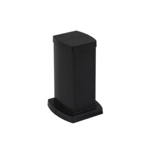 LEGRAND 653122 Универсальная мини-колонна алюминиевая с крышкой из алюминия 2 секции, высота 0,3 метра, цвет черный