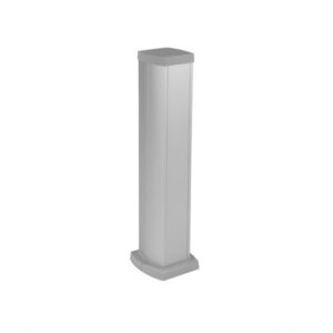 LEGRAND 653124 Универсальная мини-колонна алюминиевая с крышкой из алюминия 2 секции, высота 0,68 метра, цвет алюминий