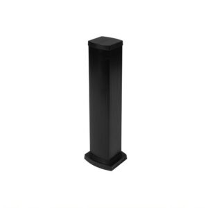 LEGRAND 653125 Универсальная мини-колонна алюминиевая с крышкой из алюминия 2 секции, высота 0,68 метра, цвет черный