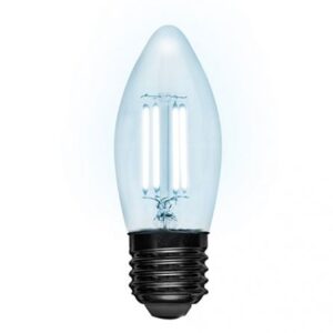 Лампа филаментная REXANT Свеча CN35 7.5 Вт 600 Лм 4000K E27 прозрачная колба