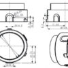 ecoplast box/2 коробка для люка luk/2 в пол (пластиковая для заливки в бетон)