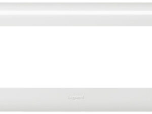 LEGRAND 078816 Декоративная рамка M45, 6М, горизонтальная установка, белая, Mosaic