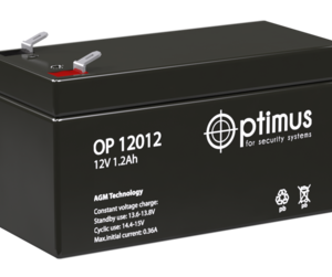 Аккумулятор для ОПС Optimus OP 12012 12В 1.2 Ач