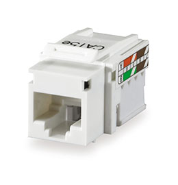 Ecoplast CL-0006 RJ-45 Модуль инф.розетки 110/Krone 5e кат.,бел.