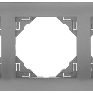 Efapel 90930 TAL 3-х местная рамка, алюминий