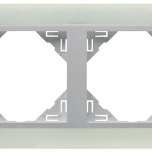 Efapel 90940 TCA 4-х местная рамка, стекло/алюминий