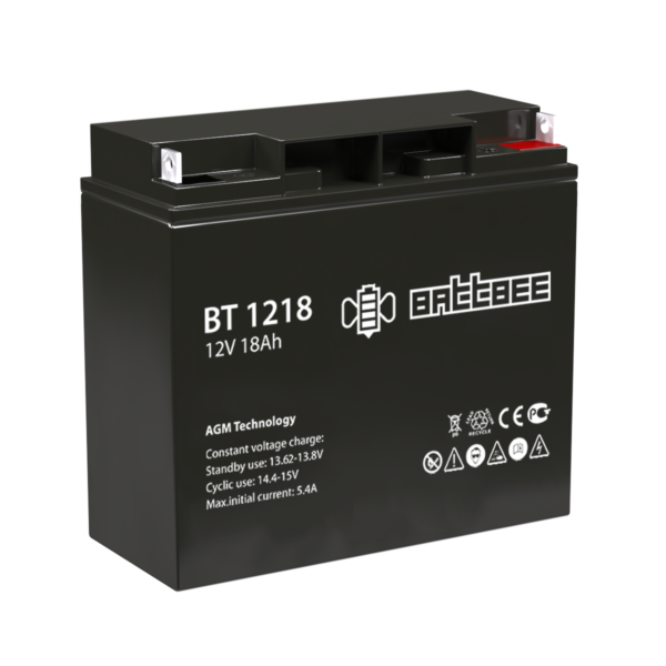 аккумулятор для опс battbee bt 1218 12в 18 ач