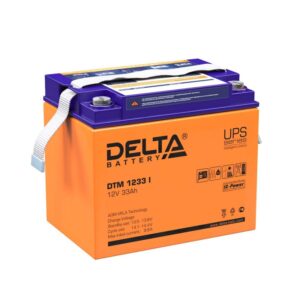 Аккумулятор для ИБП Delta DTM 1233 I 12В 33 Ач