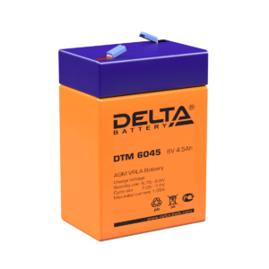 Аккумулятор для ИБП Delta DTM 6045 6В 4.5 Ач