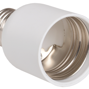 IEK EPR13-01-01-K01 Патрон-переходник для ламп с цоколем E40 на цоколь E27 ПР27-40-К02 пластик. бел.