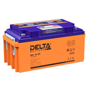 Аккумулятор для ИБП гелевый Delta GEL 12-65 12В 65 Ач