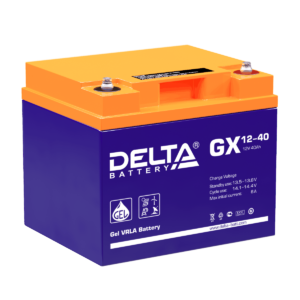 Аккумулятор для ИБП гелевый Delta GX 12-40 12В 40 Ач