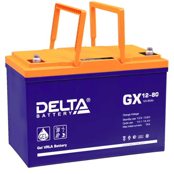 аккумулятор для ибп гелевый delta gx 12-90 12в 90 ач