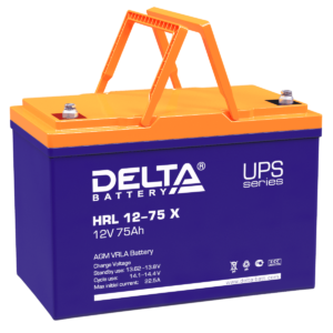 Аккумулятор для ИБП Delta HRL 12-75 X 12В 75 Ач