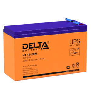 Аккумулятор для ИБП Delta HR 12-24 W 12В 6 Ач