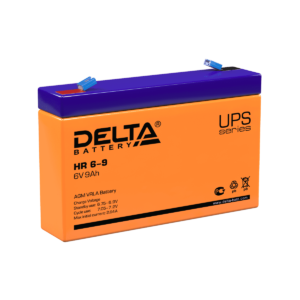 Аккумулятор для ИБП Delta HR 6-9 6В 9 Ач