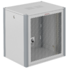 sysmatrix wp 6609.730 шкаф телекоммуникационный настенный 19" 9u 600x600x450mm (шхгхв) дверь перфорированная, цвет серый (ral 7035/ral7000)