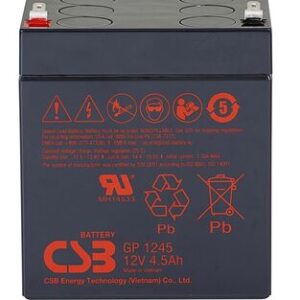 Аккумулятор общего применения CSB GP1245 F1 CSB 12В 4.5 Ач