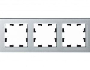 Рамка 3-м AtlasDesign Nature стекло алюм. SchE ATN320303