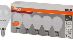 Лампа светодиодная LED Value LVCLP60 7SW/830 230В E14 2х5 RU (уп.5шт) OSRAM 4058075578104