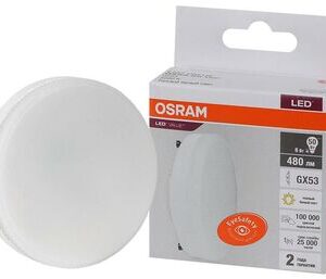 Лампа светодиодная LED Value LVGX5350 6SW/830 230В GX53 10х1 RU OSRAM 4058075581975