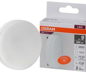 Лампа светодиодная LED Value LVGX5350 6SW/840 230В GX53 10х1 RU OSRAM 4058075582002