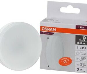 Лампа светодиодная LED Value LVGX5375 10SW/840 230В GX53 10х1 RU OSRAM 4058075582095