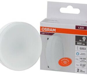 Лампа светодиодная LED Value LVGX5375 10SW/865 230В GX53 10х1 RU OSRAM 4058075582125