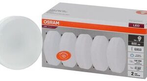 Лампа светодиодная LED Value LVGX5375 10SW/865 230В GX53 2х5 RU (уп.5шт) OSRAM 4058075584204