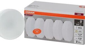 Лампа светодиодная LED Value LVGX5360 8SW/830 230В GX53 2х5 RU (уп.5шт) OSRAM 4058075584235