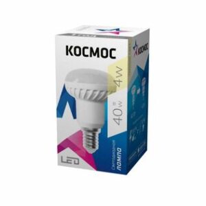 Лампа светодиодная R39 4Вт 220В E14 3000К Космос Lksm_LED4wR39E1430