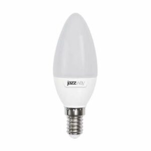 Лампа светодиодная PLED-SP C37 7Вт свеча 5000К холод. бел. E14 560лм 230В JazzWay 1027832-2