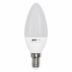 Лампа светодиодная PLED-SP C37 7Вт свеча 3000К тепл. бел. E14 530лм 230В JazzWay 1027818-2