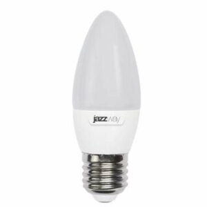 Лампа светодиодная PLED-SP C37 7Вт свеча 3000К тепл. бел. E27 530лм 230В JazzWay 1027825-2