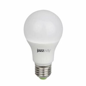 Лампа светодиодная для растений PPG A60 AGRO 9Вт грушевидная E27 230В IP20 JazzWay 5002395