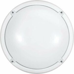 Светильник светодиодный 71 623 OBL-R1-12-4K-WH-IP65-LED-SNRV 12Вт 4000К IP65 (оптико-акустич. датчик) ОНЛАЙТ 71623