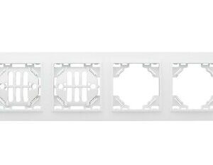 Рамка 4-м Минск горизонтальная бел. Basic EKF ERM-G-304-10