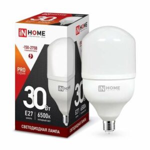 Лампа светодиодная LED-HP-PRO 30Вт 230В 6500К E27 2700лм IN HOME 4690612031088