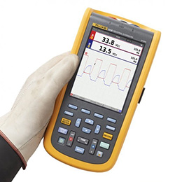 fluke 123b/eu осциллограф scopemeter (20mhz)