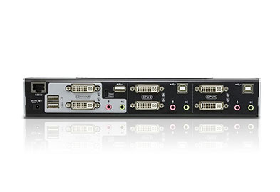 2-портовый usb dvi dual view kvmp™ переключатель