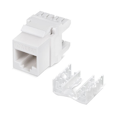 cabeus kj-rj45-cat.6a-180 degree вставка keystone jack rj-45(8p8c).