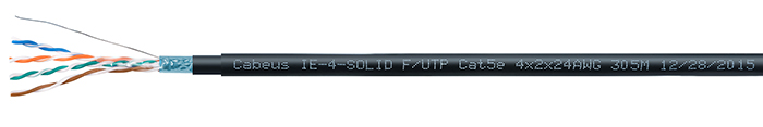 simple ie-4-solid f/utp cat5e 4x2x24awg