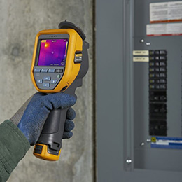 fluke tis75 тепловизор, ручной фокус