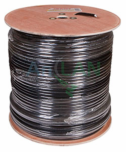 кабель rg-11u (75 ом) 305м outdoor rexant
