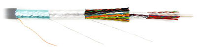 кабель витая пара экранированная ftp, категория 5, 25 пар, solid, для внутренней прокладки