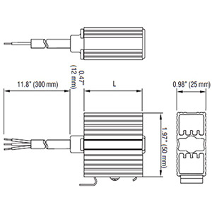 нагреватель с пружинным зажимом (полупроводниковый, ip44, 110-250 в ac/dc, 20 вт), аналог hgk 047