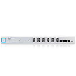 ubiquiti us-16-xg коммутатор в стойку, 12х sfp+, 4х 10g rj45